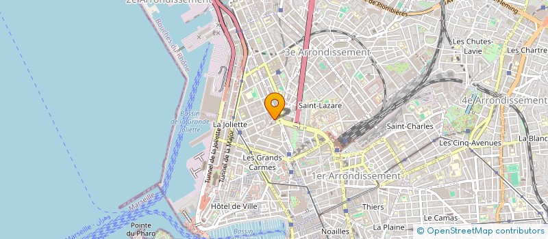 localisation de l'entreprise TECHNIQUES ASSISTANCES SERVICES à MARSEILLE