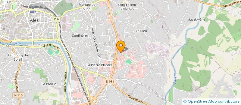 localisation de l'entreprise TECHNIQUES AVANCEES MECANIQUE AUTOMATIQU à ALES