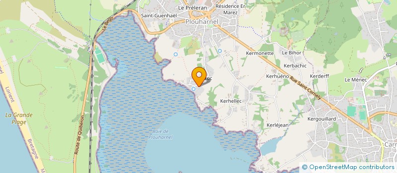 localisation de l'entreprise TECHNIQUES CONSTRUCTIONS  PLOUHARNEL