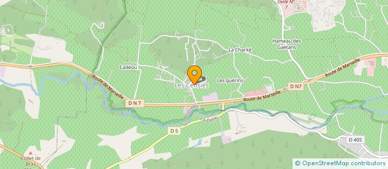 localisation de l'entreprise TECHNIQUES D APPLICATION SUR PLASTIQUES à BRIGNOLES