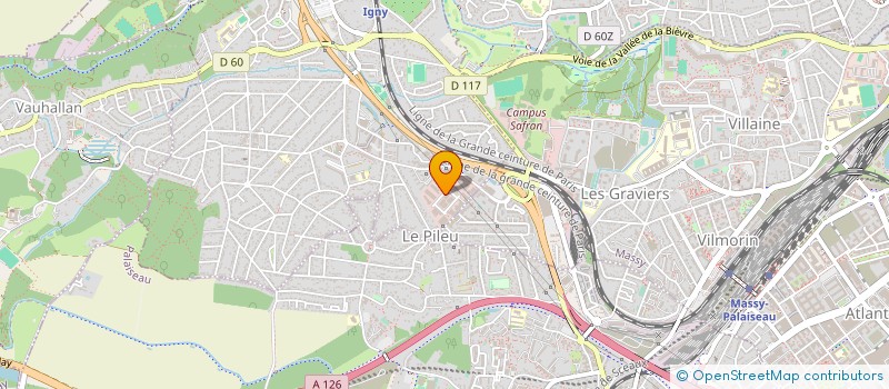 localisation de l'entreprise TECHNIQUES DE FERMETURES à IGNY