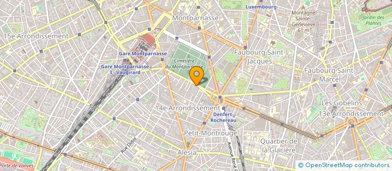 localisation de l'entreprise TECHNIQUES DE L ENVIRONNEMENT à PARIS