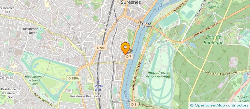 localisation de l'entreprise TECHNIQUES DE SONDAGES ET TESTS - TEST à SURESNES
