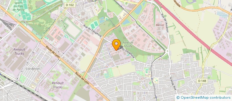 localisation de l'entreprise TECHNIQUES DU BATIMENT SAS  SAINT-PRIEST