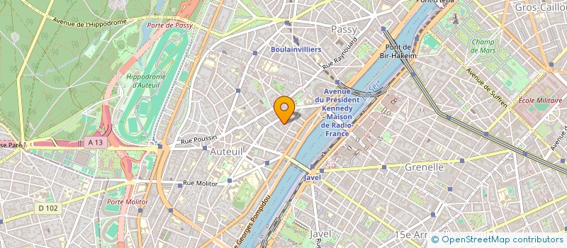 localisation de l'entreprise TECHNIQUES DU JARDIN  PARIS