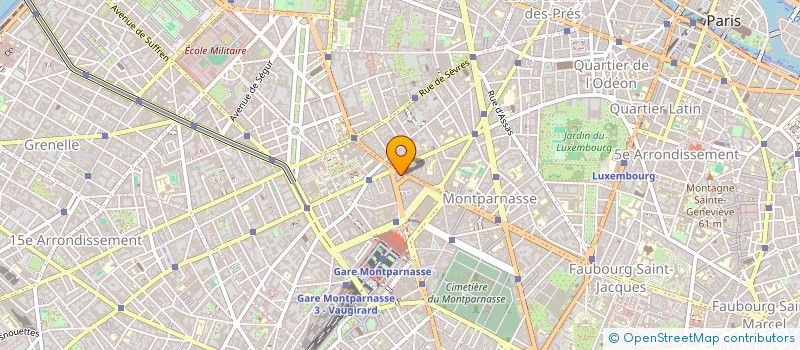 localisation de l'entreprise TECHNIQUES ET BATIMENTS  PARIS