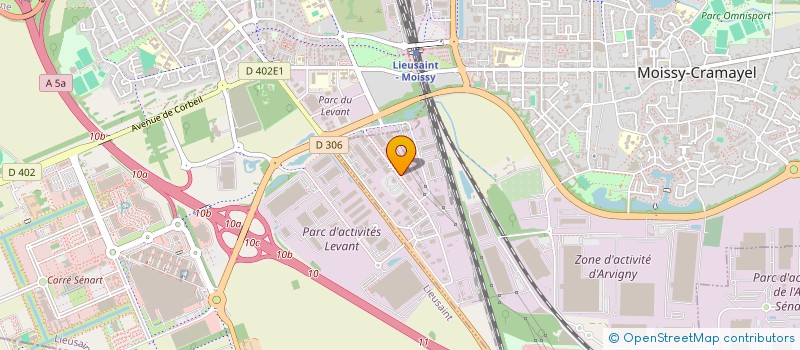 localisation de l'entreprise TECHNIQUES ET COMMUNICATION INDUSTRIELLE à MOISSY-CRAMAYEL