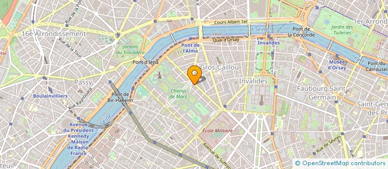 localisation de l'entreprise TECHNIQUES ET DECORS à PARIS