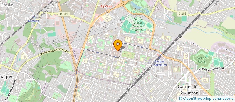 localisation de l'entreprise TECHNIQUES ET INGENIERIE DES SYSTEMES à SARCELLES