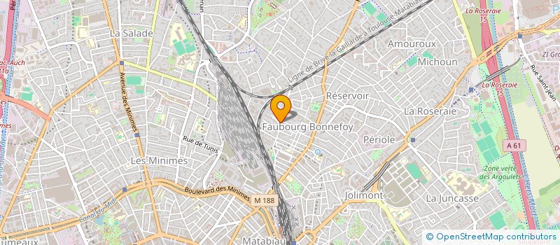 localisation de l'entreprise TECHNIQUES ET MAINTENANCES CUISINES à TOULOUSE