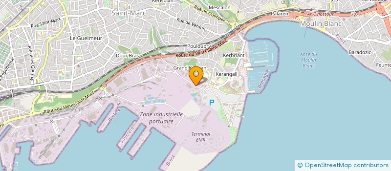 localisation de l'entreprise TECHNIQUES ET MATERIELS MAGNETIQUES à BREST