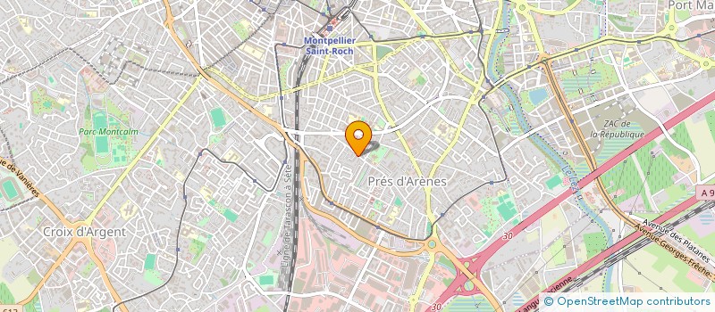 localisation de l'entreprise TECHNIQUES ET REALISATIONS à MONTPELLIER