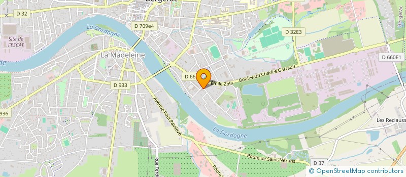 localisation de l'entreprise TECHNIQUES ETUDES ET  ACCOMPAGNEMENT à BERGERAC
