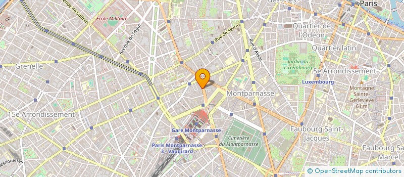 localisation de l'entreprise TECHNIQUES FINANCIERES ET IMMO  PARIS