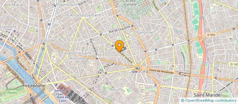 localisation de l'entreprise TECHNIQUES GENERALES DU BATIMENT à NOISY-LE-GRAND