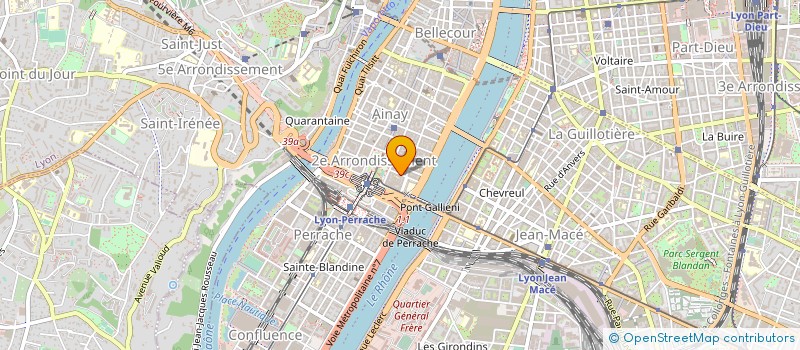 localisation de l'entreprise TECHNIQUES - GESTION INFORMATIQUE  LYON