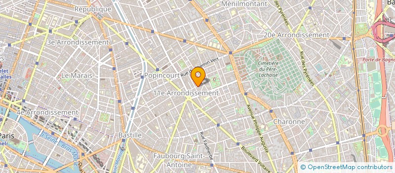 localisation de l'entreprise TECHNIQUES INFORMATIQUES ACTUELLES à PARIS