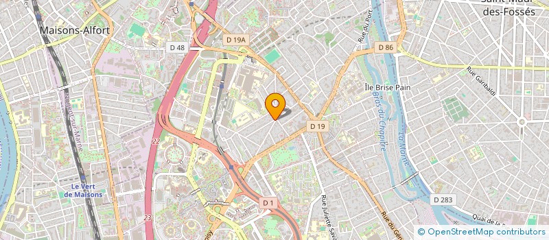 localisation de l'entreprise TECHNIQUES INFORMATIQUES SYSTEMES PICK à CRETEIL