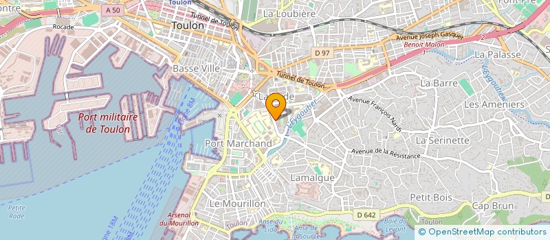 localisation de l'entreprise TECHNIQUES INNOVATIONS MEDICALES à TOULON