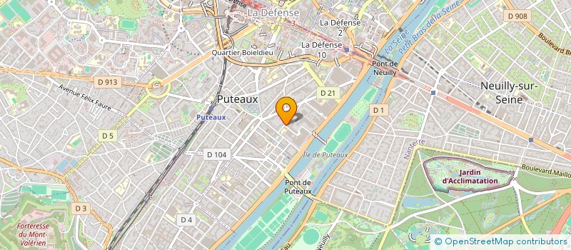 localisation de l'entreprise TECHNIQUES INSTALLATIONS MONTAGES ENTREP à PUTEAUX