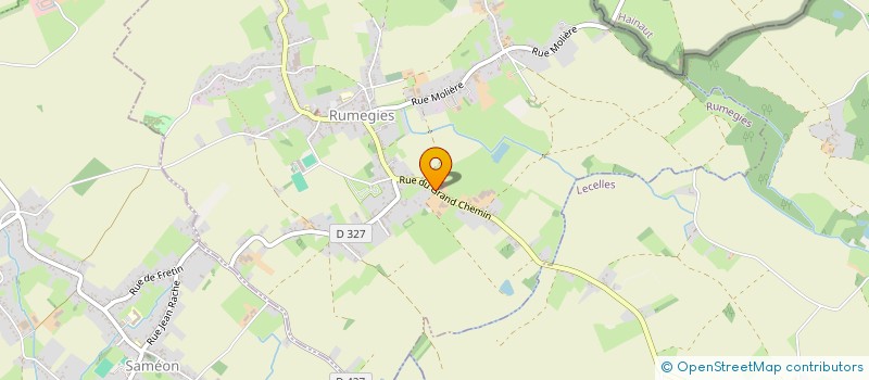 localisation de l'entreprise TECHNIQUES JJ.WADIN  RUMEGIES