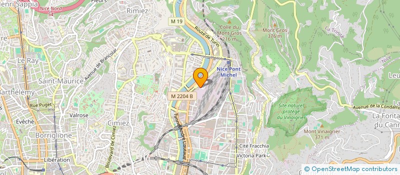 localisation de l'entreprise TECHNIQUES LEVAGE MOULAGE ET SECURITES à NICE