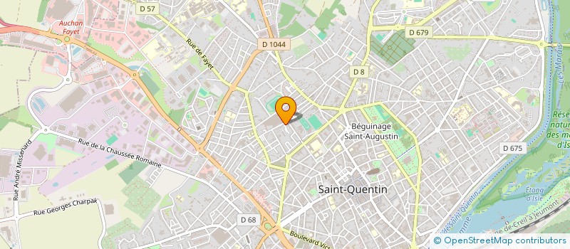 localisation de l'entreprise TECHNIQUES MAINTENANCES BATIMENTS à SAINT-QUENTIN