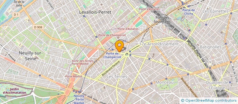 localisation de l'entreprise TECHNIQUES NOUVEL TRAVAUX CONSTRUCTION  PARIS