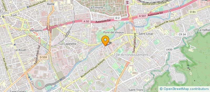 localisation de l'entreprise TECHNIQUES NOUVELLES DE MENUISERIE à MARSEILLE