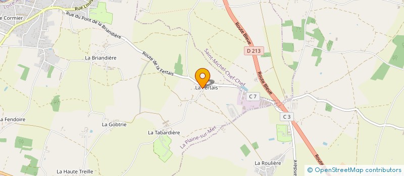 localisation de l'entreprise TECHNIQUES PLAISANCE à LA PLAINE-SUR-MER