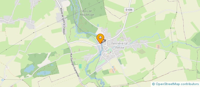 localisation de l'entreprise TECHNIQUES REALISAT COUVERTURE ISOLATION à FERRIERE-LA-PETITE