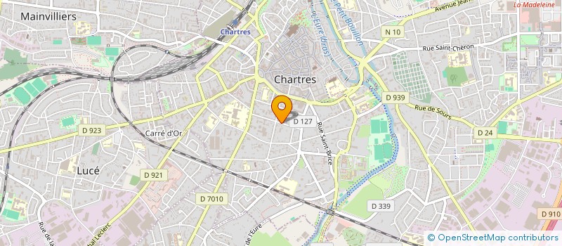 localisation de l'entreprise TECHNIQUES REPARATION ETUDES SUIVI à CHARTRES