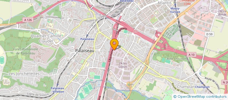 localisation de l'entreprise TECHNIQUES SERVICES BATIMENT à PALAISEAU