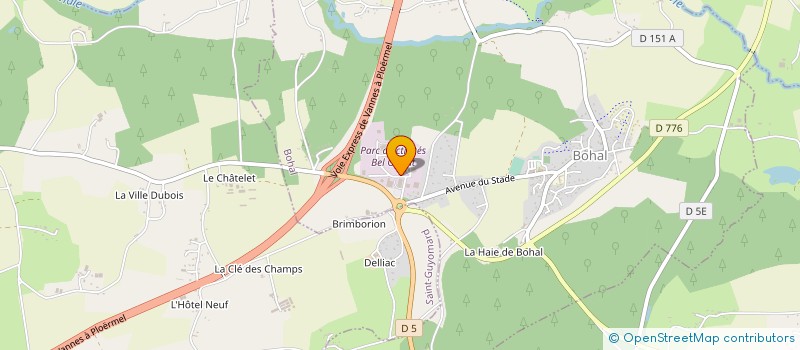 localisation de l'entreprise TECHNIQUES SERVICES VERNIS à BOHAL