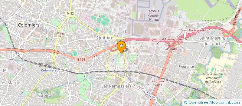 localisation de l'entreprise TECHNIQUES SYSTEMES CLIMATIQUES à TOULOUSE