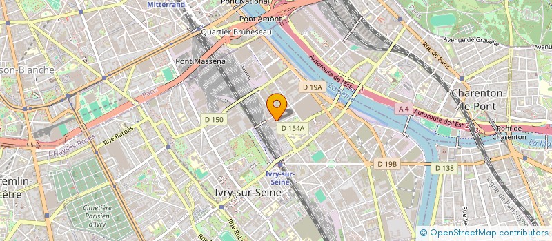localisation de l'entreprise TECHNIQUES TRANSPARENTES à IVRY-SUR-SEINE