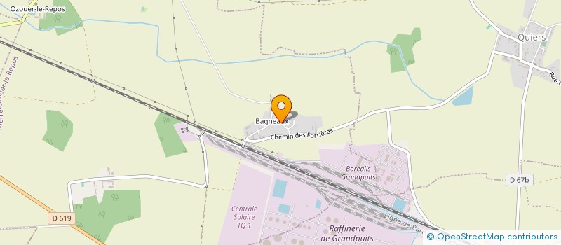 localisation de l'entreprise TECHNIQUES VENTES APPLICATIONS ET CONSEILS à AUBEPIERRE-OZOUER-LE-REPOS