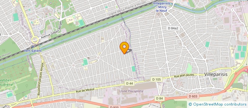 localisation de l'entreprise TECHNIRAMA à TREMBLAY-EN-FRANCE