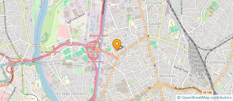 localisation de l'entreprise TECHNIS à TOULOUSE