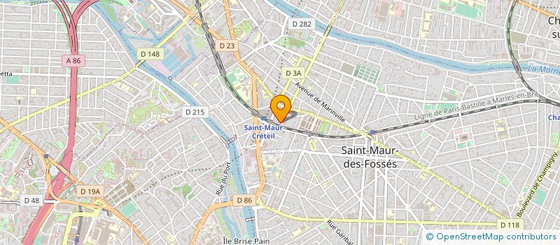 localisation de l'entreprise TECHNISAN à SAINT-MAUR-DES-FOSSES