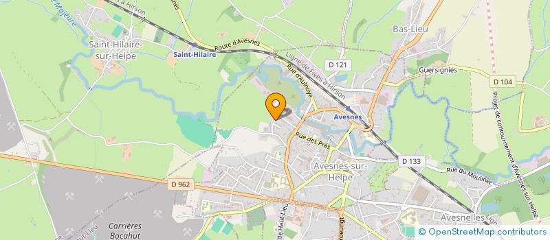 localisation de l'entreprise TECHNISAN à AVESNES-SUR-HELPE