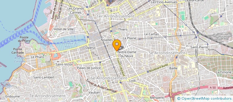 localisation de l'entreprise TECHNISOFT à MARSEILLE