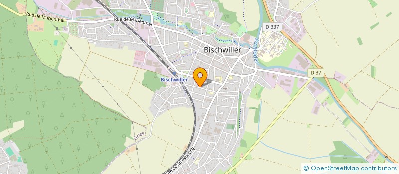 localisation de l'entreprise TECHNISOL SN  BISCHWILLER