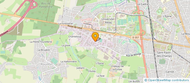localisation de l'entreprise TECHNISOLAR à LE MANS