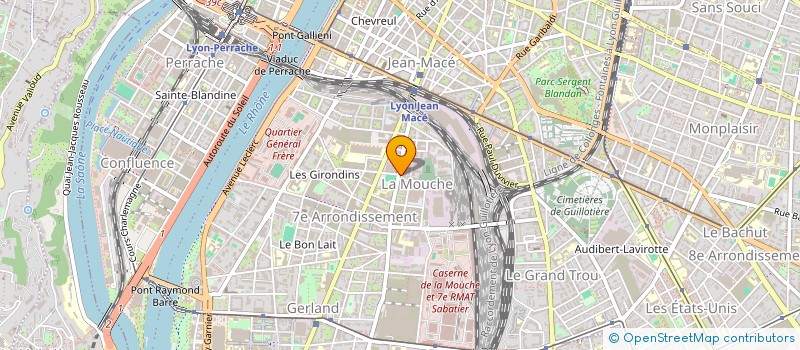 localisation de l'entreprise TECHNISPORTS à LYON