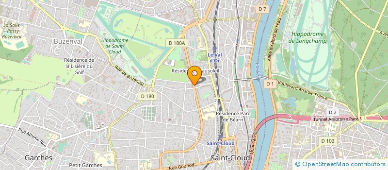 localisation de l'entreprise TECHNISTYLE à SAINT-CLOUD