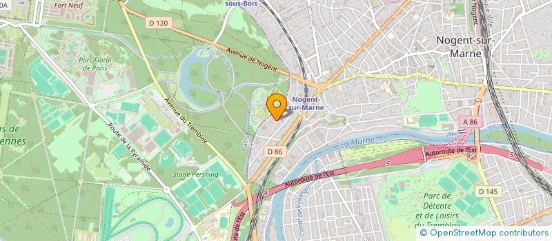 localisation de l'entreprise TECHNISUCRE GIE à NOGENT-SUR-MARNE