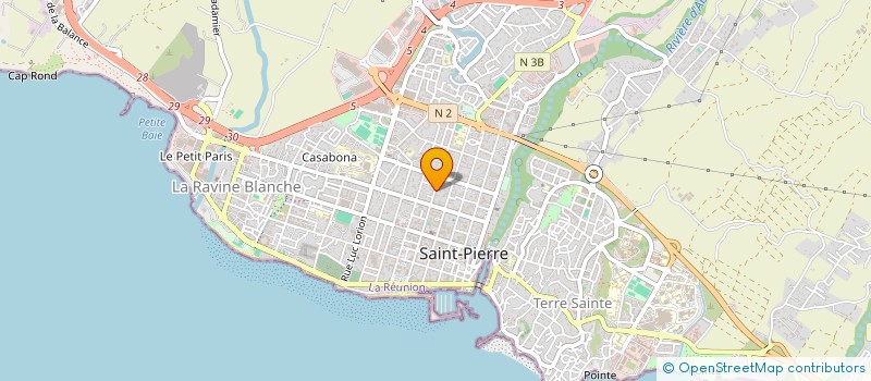 localisation de l'entreprise TECHNISUN à SAINT-PIERRE