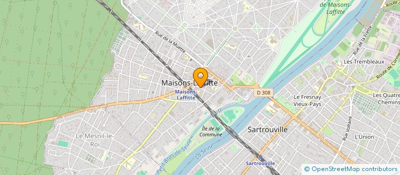 localisation de l'entreprise TECHNITAGS à MAISONS-LAFFITTE