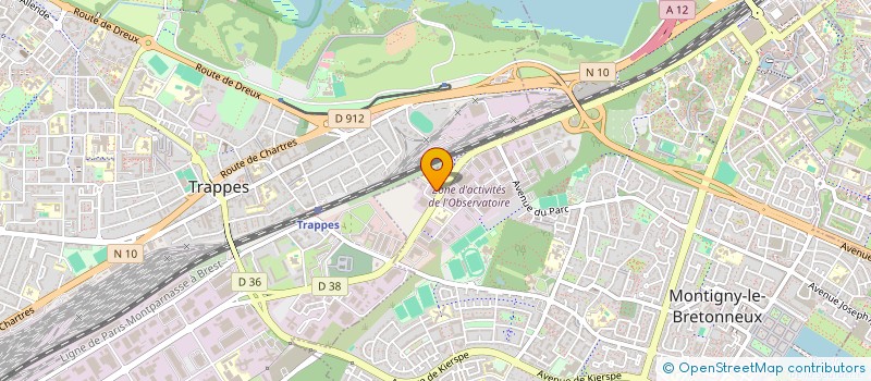 localisation de l'entreprise TECHNITAL à MONTIGNY-LE-BRETONNEUX